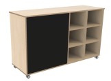 Vakkenkast dubbelzijdig B150 x H119 cm Berken Tangara Groothandel voor de Kinderopvang